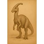 dinosaur 6 parasaurolophus s
