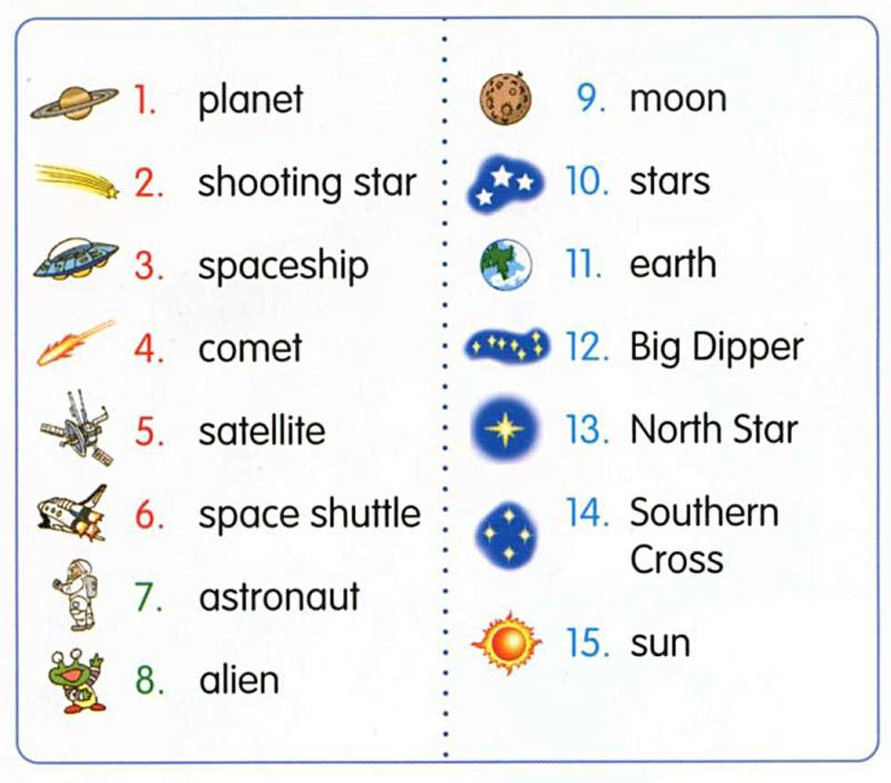 space words