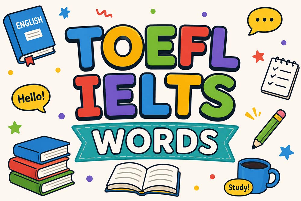 toefl ielts words