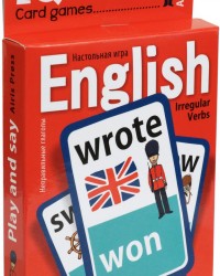 Обучающая игра Английские неправильные глаголы Уровень 1 Красный